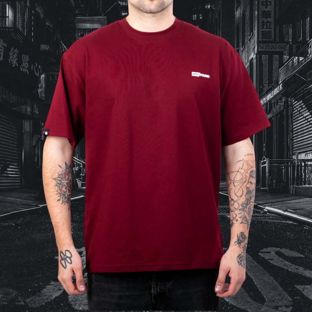 Polera Urban Regular - Burdeo
