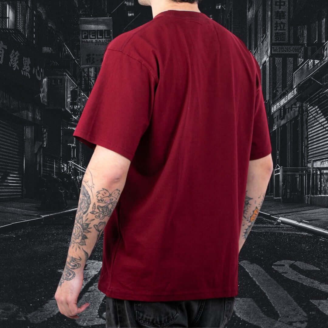 Polera Urban Regular - Burdeo